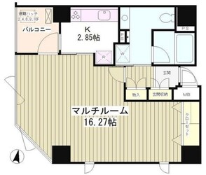 三越前駅 徒歩6分 7階の物件間取画像